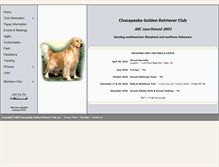 Tablet Screenshot of chesapeakegrc.org